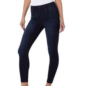 Liverpool Glider Skinny Jeans in Dunmore Dark